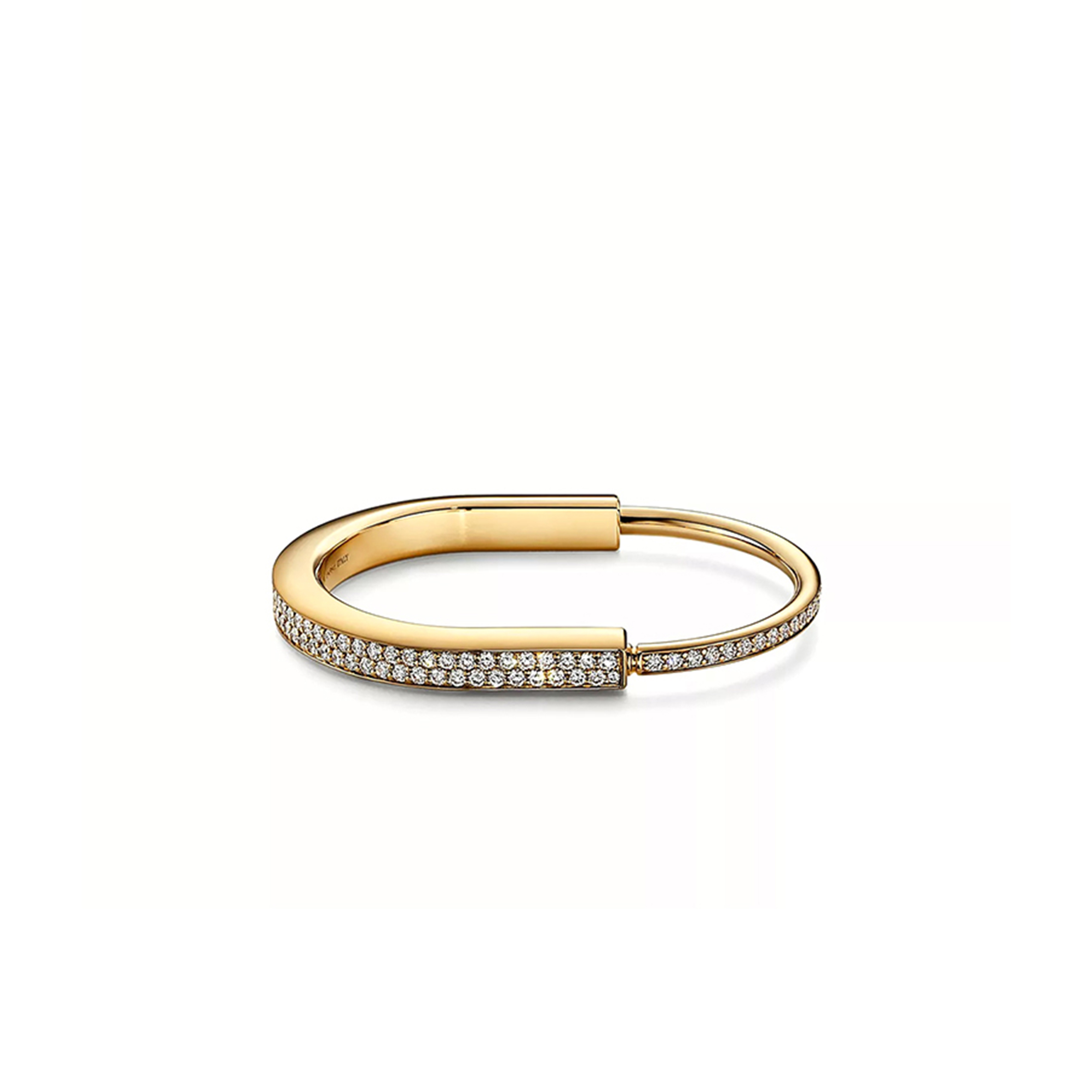 TIFFANY BRACELET WHITE GOLD, FULLY PAVÉ DIAMONDS GRP12237